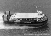 AP1-88 hovercraft on the Solent -  (credit: The <a href='http://www.hovercraft-museum.org/' target='_blank'>Hovercraft Museum Trust</a>).